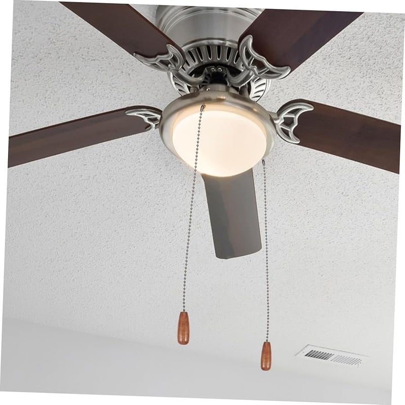 Tehaux 3 Sets Pull Chain Pendant Extension Beaded Fan Chain Extender Decorative Lighting - Image 3