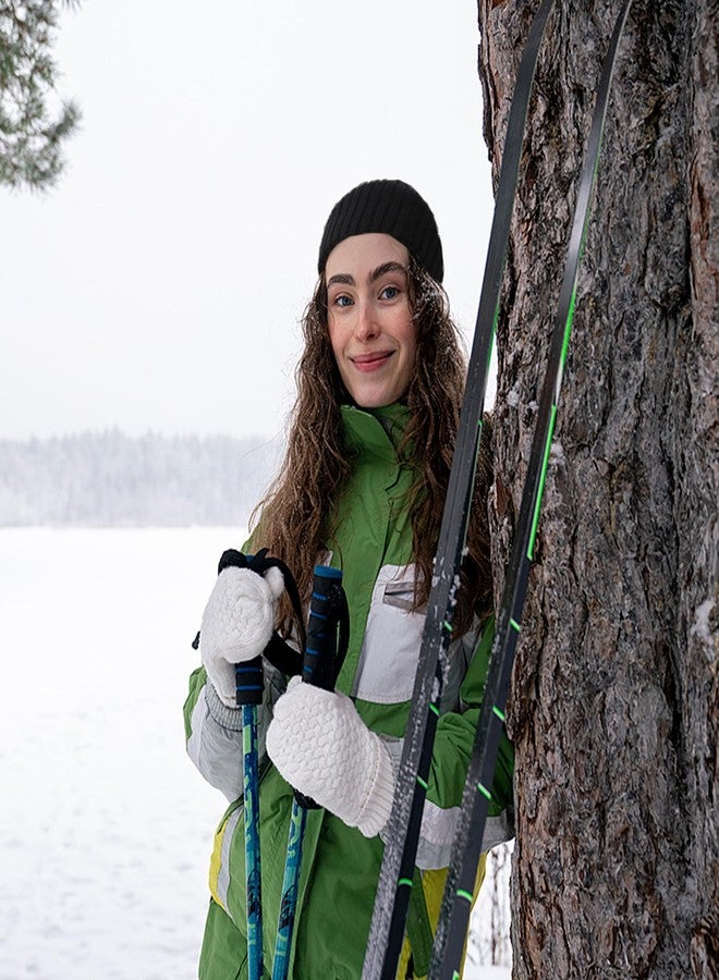 ACO-UINT Knit Headwraps, 2 Pack Wide Ear Warmer Headbands, Non-slip Thick Winter Headbands for Women - Image 5