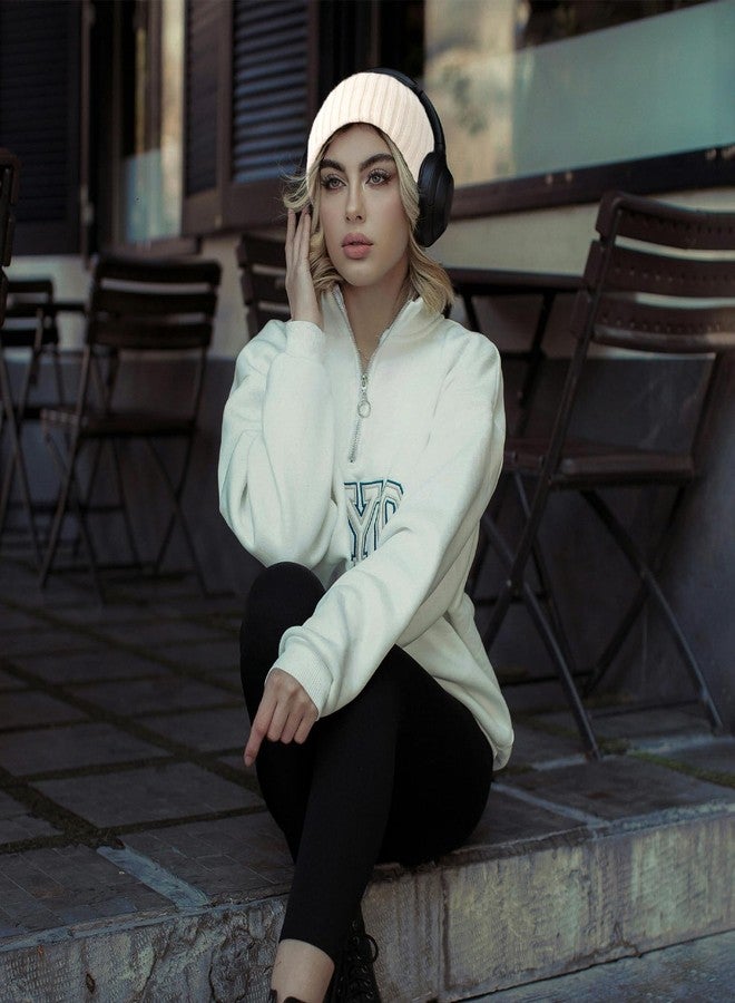 ACO-UINT Knit Headwraps, 2 Pack Wide Ear Warmer Headbands, Non-slip Thick Winter Headbands for Women - Image 4