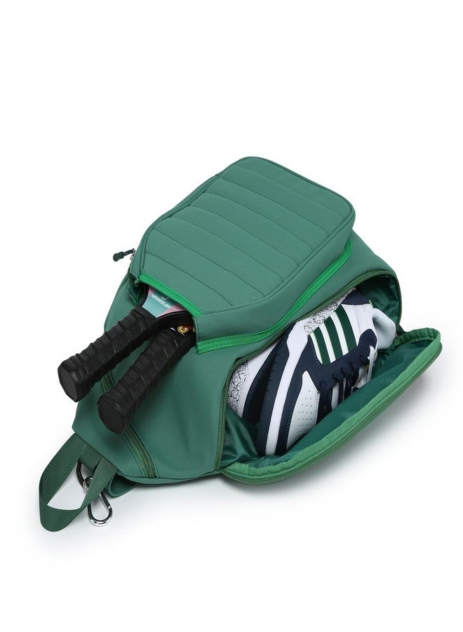 RAINBOW SMILE Sling Bag Crossbody Backpack for Pickleball Paddle Tennis Racketball Travel for Men and Women, with Ice Bag 2PS - Image 3