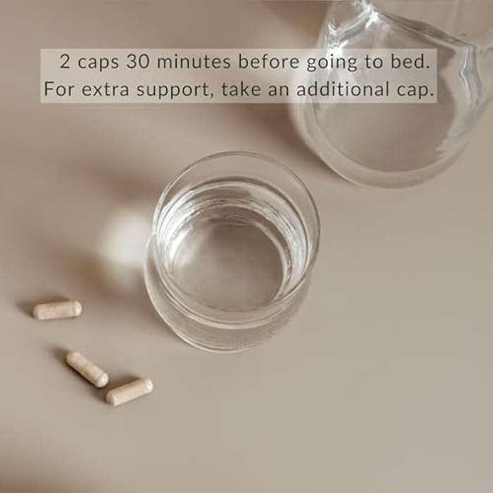 PALO Sleep & Stress Support – Melatonin-Free Vegan Supplement with Organic Valerian Root, L-Theanine, Magnesium, Chamomile, Lemon Balm & Passionflower – 90 Capsules - Image 5