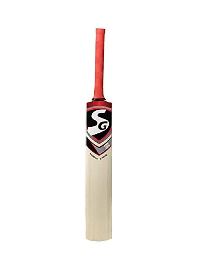 SG Phoenix Xtreme Kashmir Willow Cricket Bat | Colour: Beige | Size: Short Handle | Material: Kashmir Willow | Lightweight | with Free Cover | Ready to play | For Intermediate Player - Image 1
