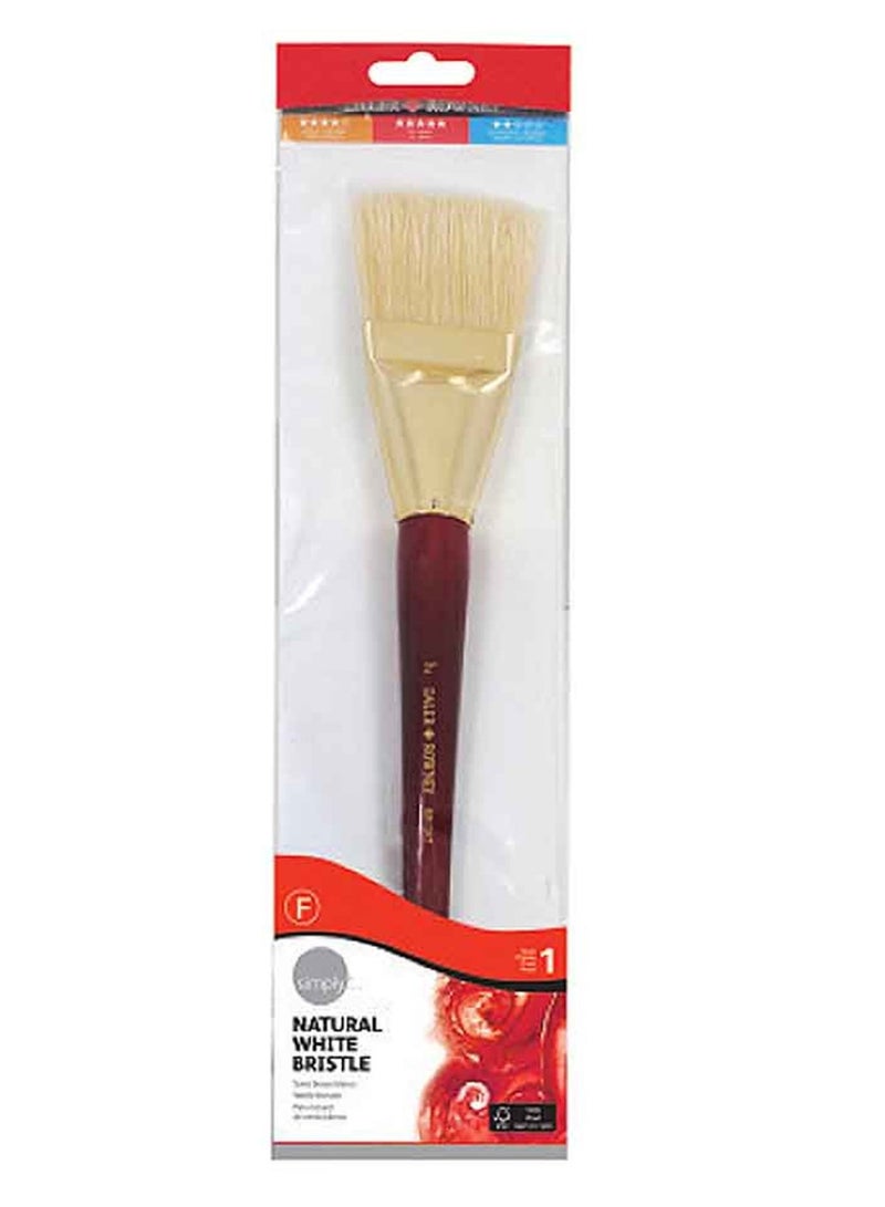 White Bristles Mega Brush