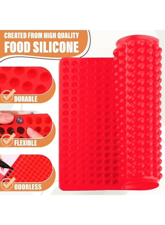 DIMROM Boba Mold 468 Cavity - Silicone Mold for Dog Reats Silicone Treat Mold for Dog - Silicone Dog Treat Molds Silicone Molds for Dog Treats Round Silicone Baking Mat - Silicone Molds Dog Treats Mold - Image 5