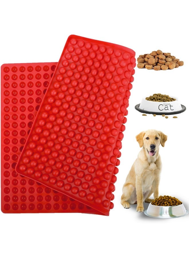 DIMROM Boba Mold 468 Cavity - Silicone Mold for Dog Reats Silicone Treat Mold for Dog - Silicone Dog Treat Molds Silicone Molds for Dog Treats Round Silicone Baking Mat - Silicone Molds Dog Treats Mold - Image 1