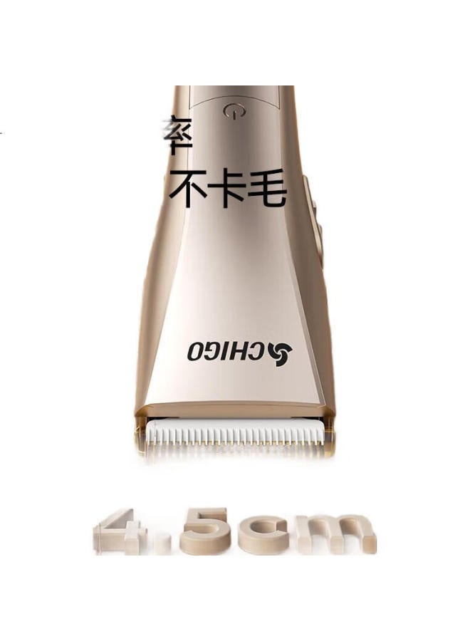 CHIGO Professional Pet Hair Trimmer, Electric Clipper, Pet Salon Special Electric Grooming Tool, Dog Clipper, Hair Trimmer, Shaver, Home Use Dog Cat Hair Trimming Device - Image 1