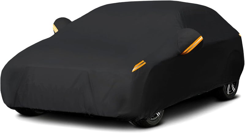 MORNYRAY Waterproof Car Cover for Sedan (194-206 inch) - All Weather Protection - Image 1