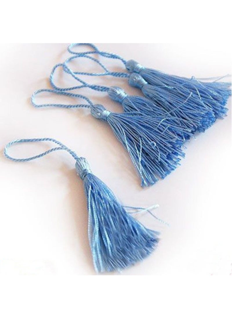 CICI Cute Blue Tassel 10 Pieces 