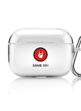 Classic Clear printed Case for Apple AirPods Pro 2nd Generation Thin Transparent Cover [Designed for Apple AirPods Pro 2nd Generation] - Game On - pzsku/Z0890CA267745FAFEECA5Z/45/_/1697116335/092e3b08-5732-434a-9a79-e004bd304eb9