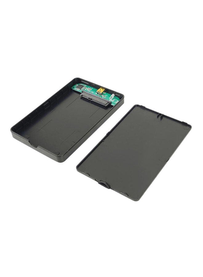 2.5 Inch SATA HDD SSD to USB 3.0 Adapter Case with Cable Black for External Storage Portable Hard Drive Everyday Use - Image 3