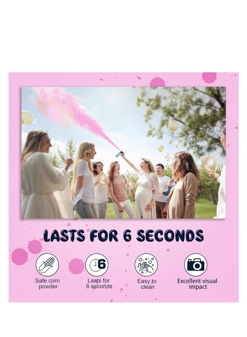 Fire Extinguisher Shaped Powder Spray Reveals The Baby's Gender for a Baby shower in Girl's Pink - Image 2