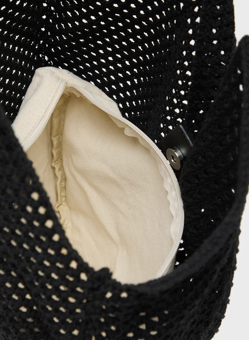 Ginger Raffia Woven Tote