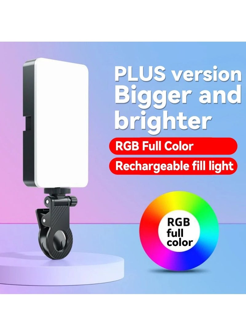AROAQ RGB LED Camera Light, Full Color Output Video Lamp Kit, Dimmable, 2700K-6500K, Bi-Color Light Panel  - Image 2
