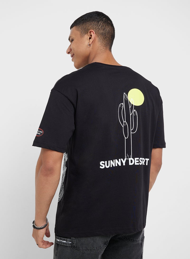Seventy Five Oversized Graphic T-Shirt - Image 1