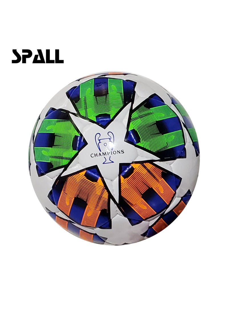Spall Football Soccer Ball For Matches World Cup Best Indoor/Outdoor Water Proof Ball For professional Training And Match Men And Women Youth And Adult - Image 1
