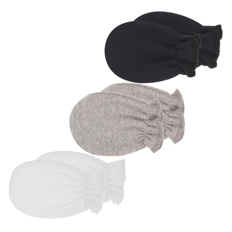 Baby Scratch Mittens Set Of 4 Newborn Infant Gloves For Boys And Girls - Image 3