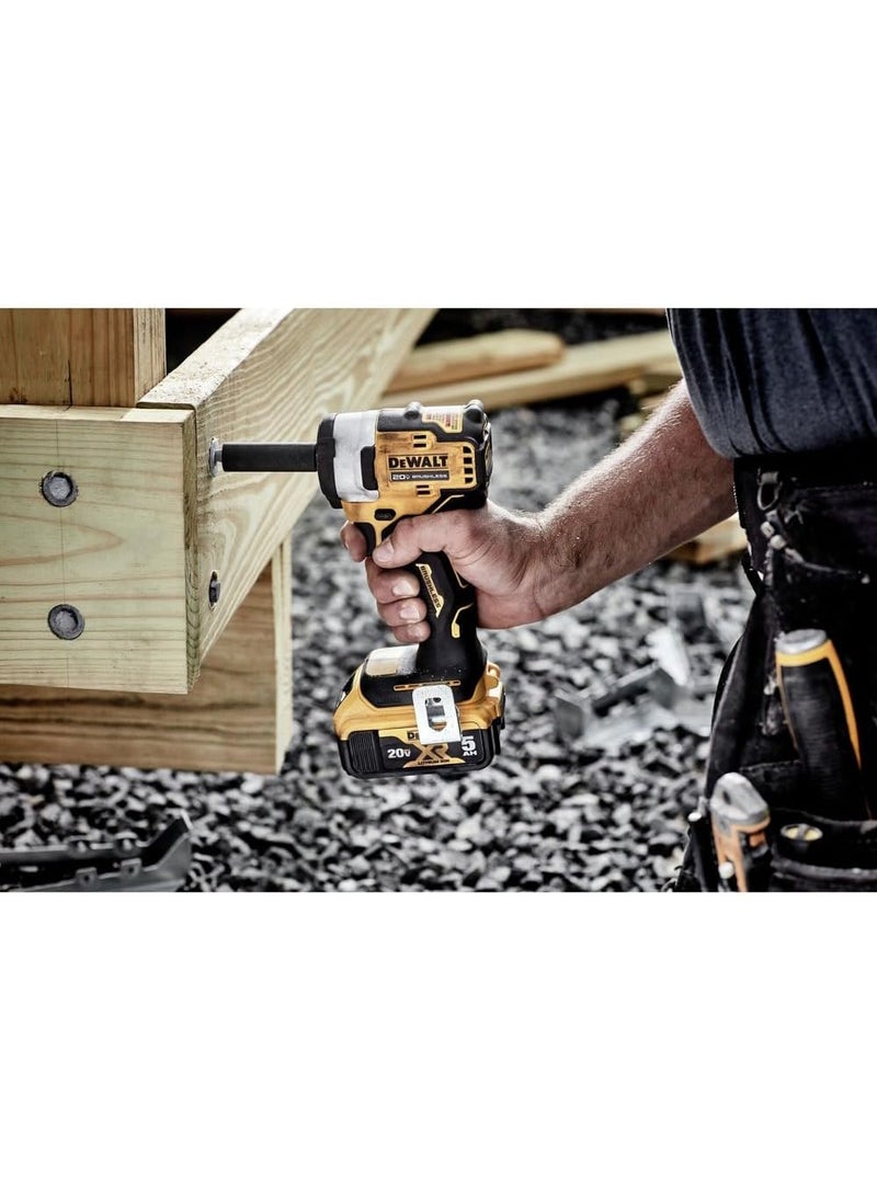 DEWALT DEWALT DCF913B 20V MAX 38 in Cordless Impact Wrench with Hog Ring Anvil Tool Only  - Image 4
