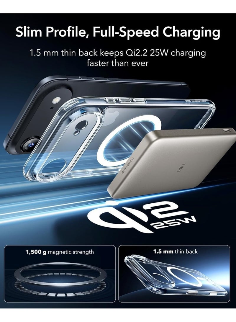 MagSafe Protective Case Cover for Apple iPhone 17 Air Clear - Image 5