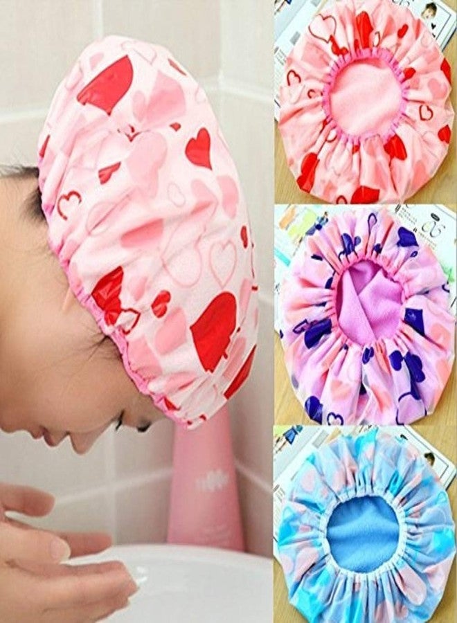 Kytaste Bathroom Shower Cap set of 3 - Image 4