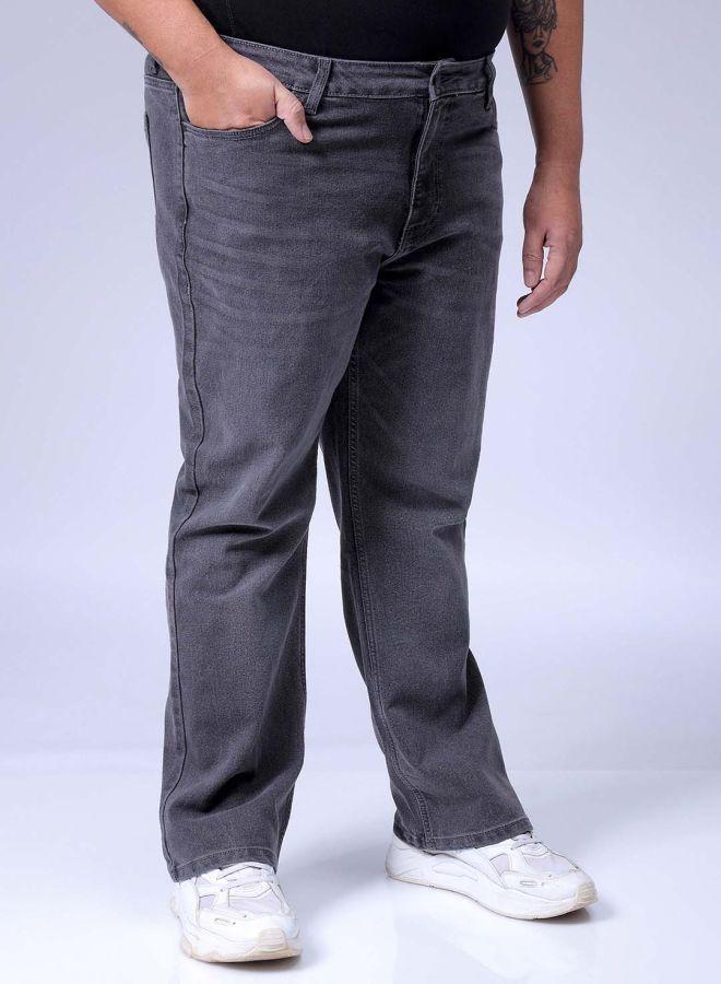 HARDSODA Men Plus Size Bootcut Solid Mid-Rise Stretchable Jeans - Image 4