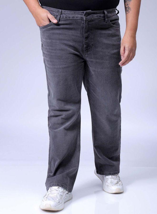 HARDSODA Men Plus Size Bootcut Solid Mid-Rise Stretchable Jeans - Image 1