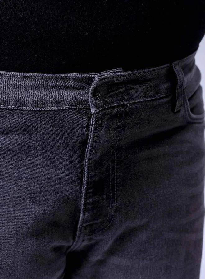 HARDSODA  Men Plus Size Bootcut Solid Mid-Rise Stretchable Jeans for Men | Best Price UAE