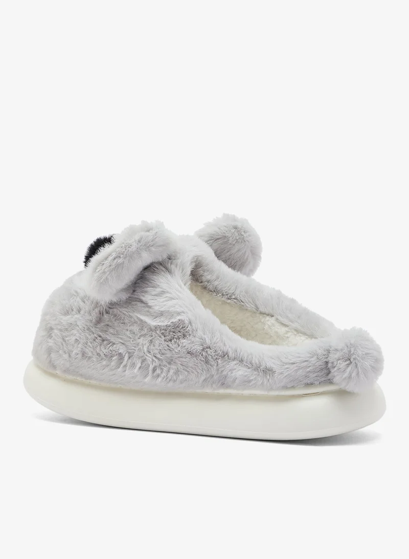 Ginger Cozy Fur Bedroom Slippers