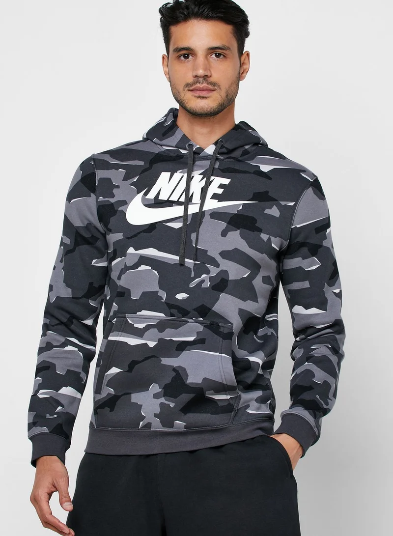Nike NSW Club Camo Hoodie