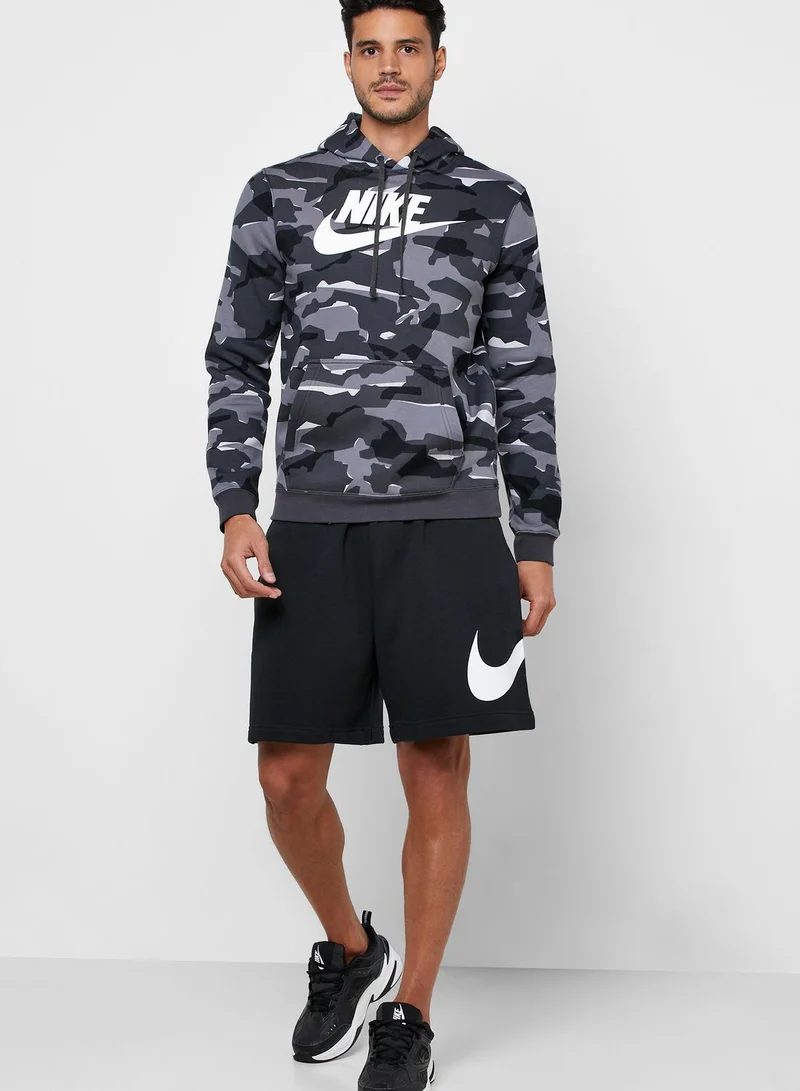 Nike NSW Club Camo Hoodie