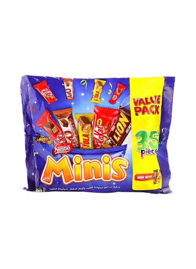 Nestle Nestle Minis Assorted Mix Chocolates- 420gms  - Image 1