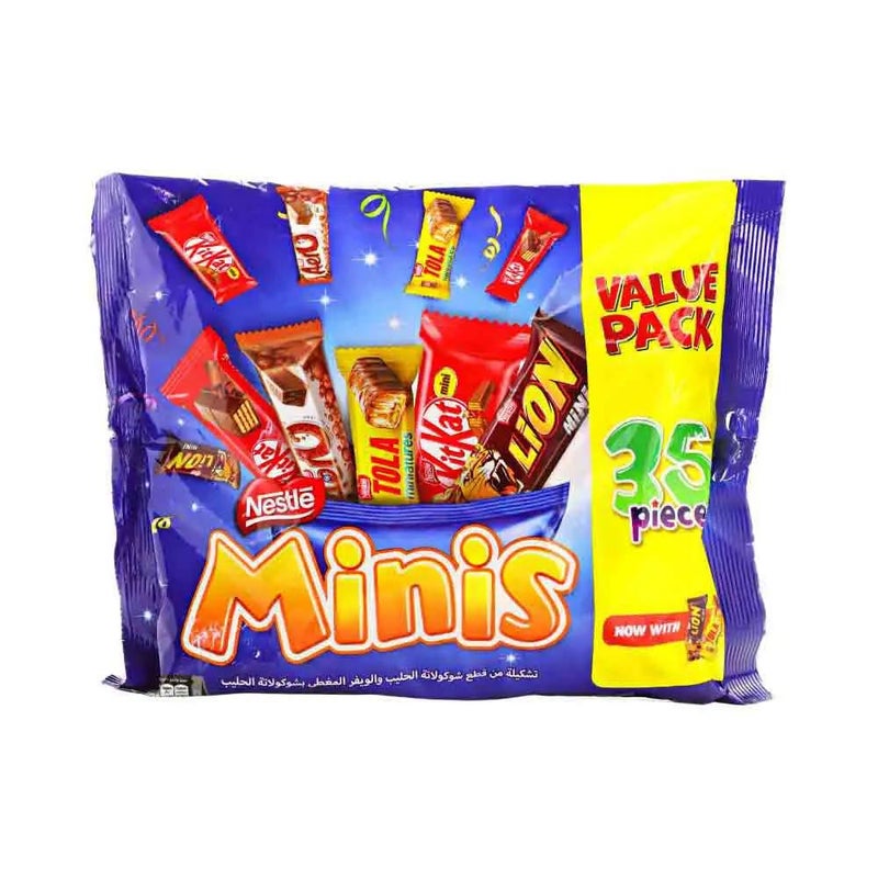 Nestle Minis Assorted Mix Chocolates- 420gms - Image 1
