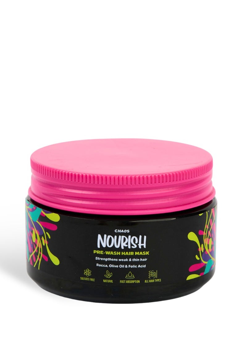 Chaos Hair Mask - Nourish, (Travel Size) 150 ml - Image 1