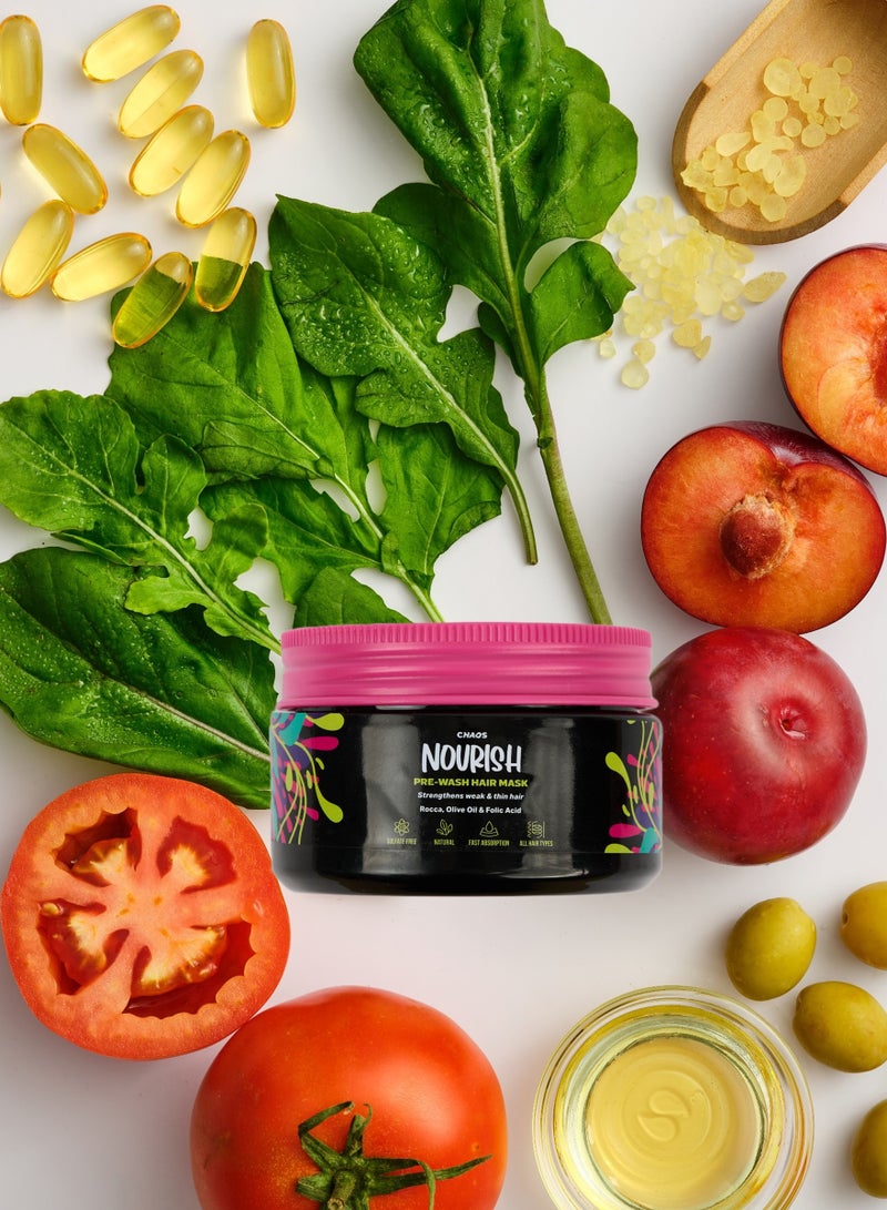 Chaos Hair Mask - Nourish, (Travel Size) 150 ml - Image 3