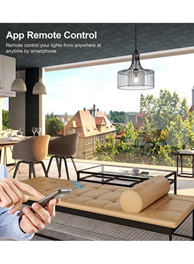 Beauenty UanTii Tuya Wifi Smart Light Switch Module DIY Breaker 100-240V Supports 2 Way Control App Remote Control Works with Alexa and Google Home 2gang - Image 2