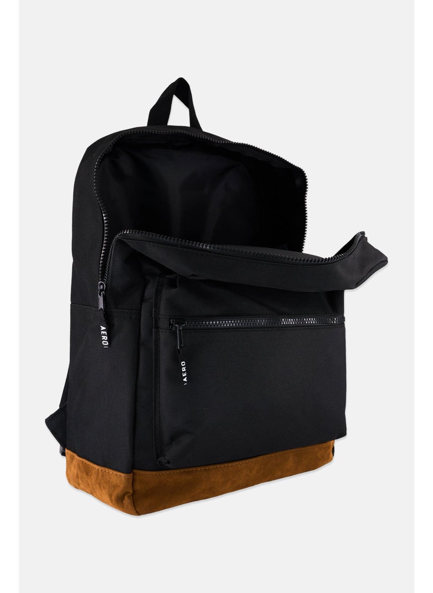Aeropostale Men Brand Logo Backpack 31 L x 42 H x 14 W cm, Black  - Image 3