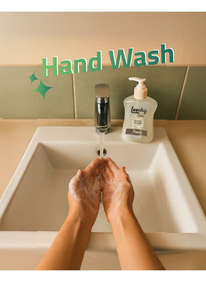 Leechy Hand Wash Pearly 500ML - Image 3
