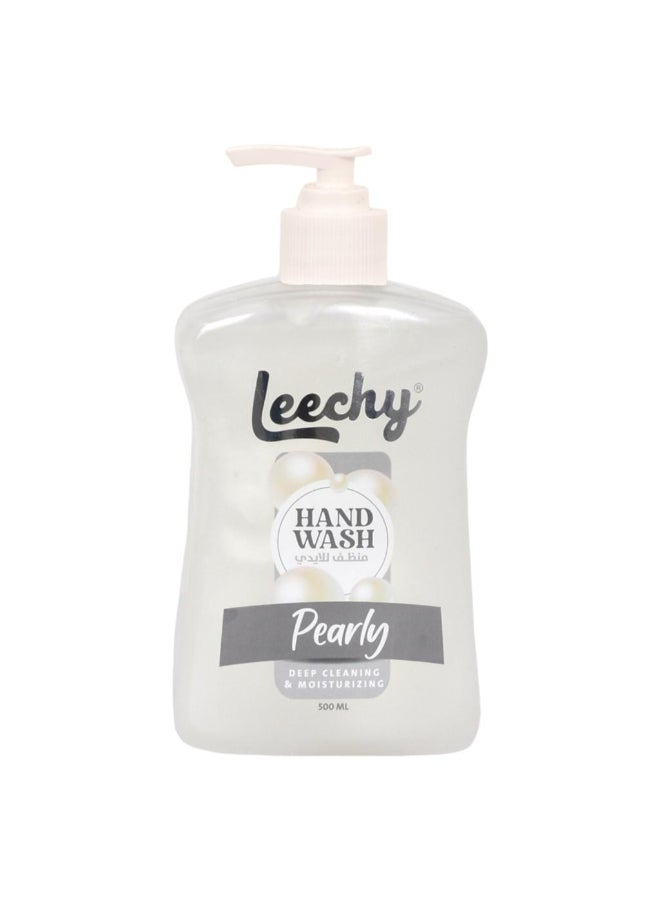 Leechy Hand Wash Pearly 500ML - Image 1