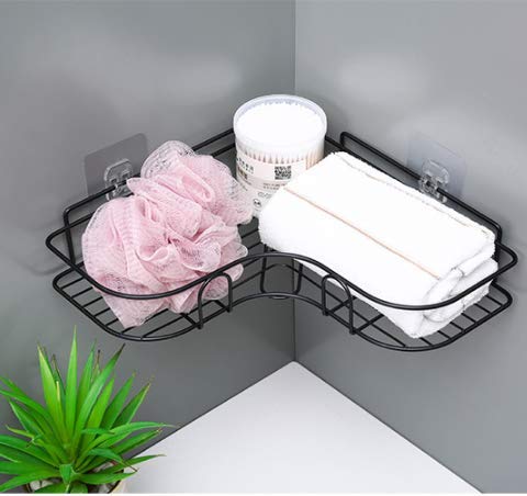 Dayish Faucet Storage Soap Sponge Dish Hanging Holder Metal Sink Caddy Organizer Drainer Clamp Rack Corner Shelf - Image 4
