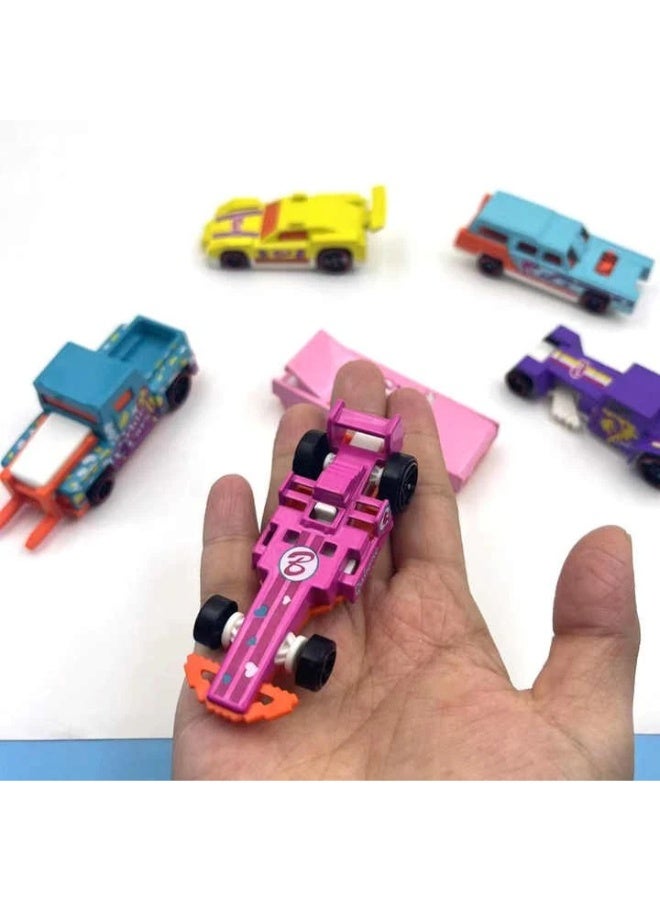 TOY GARDEN Die-Cast Mini Sports Car Pack – Assorted Pull-Back Metal Toy Vehicles for Kids, Colorful and Durable Mini Racing Cars Gift Set  - Image 2