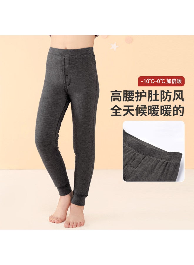 Long time companion 5-layer Thick Warm Boys & Girls Thermal Underwear Cold-proof Winter Pants - Image 3