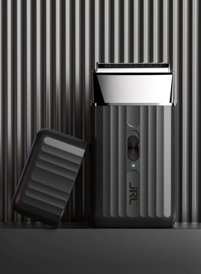 JRL Professional JRL Onyx SF Pro Shaver | Compact Cordless Foil Shaver with Soft-Touch Ergonomic Design | Close, Smooth & Irritation-Free Shave | Long Battery Life | SH2301-Black - Image 2