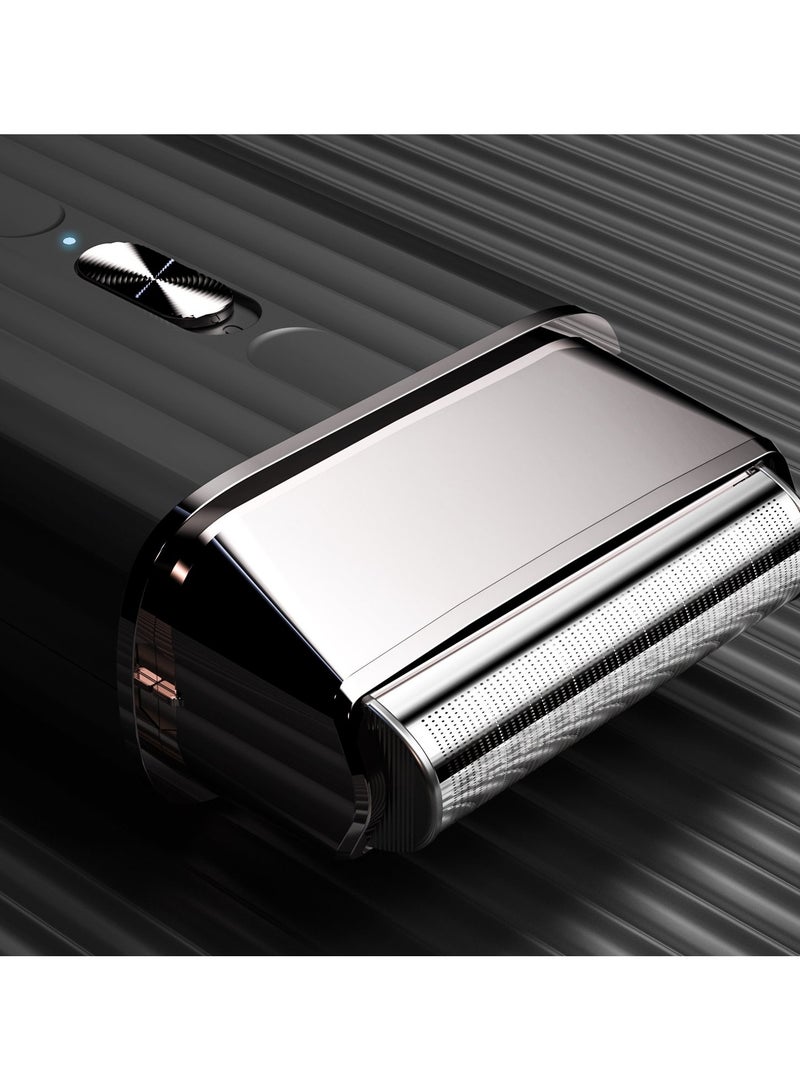 JRL Professional JRL Onyx SF Pro Shaver | Compact Cordless Foil Shaver with Soft-Touch Ergonomic Design | Close, Smooth & Irritation-Free Shave | Long Battery Life | SH2301-Black - Image 3