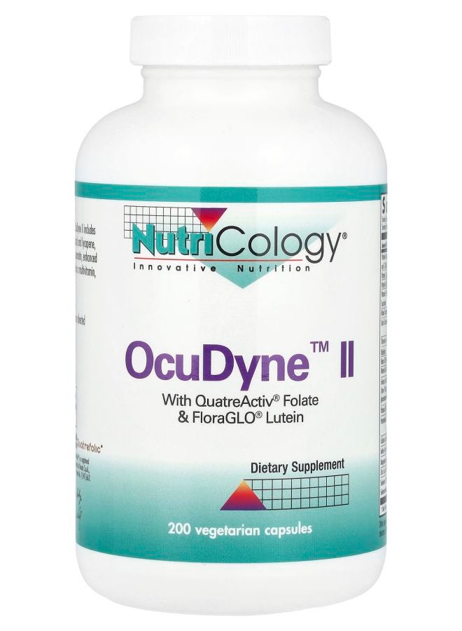 Nutricology OcuDyne™ II 200 Vegetarian Capsules