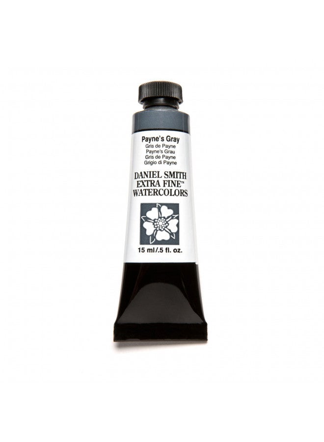 Daniel Smith 284600065 Extra Fine Watercolor 15ml Paint Tube, Payne's Gray, 0.5 Fl Oz (Pack of 1) - Image 3