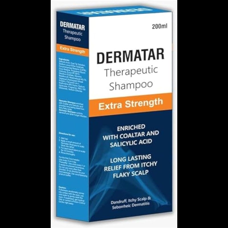 DERMATAR THERAPEUTIC EXT STR SHAMP 200ML