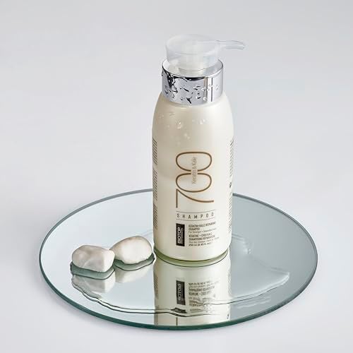 Biotop Professional 700 Keratin + Kale Shampoo 250Ml| Calming Chamomile|Paraben, SLS & Sulfate free|For Damaged, Coarse or Chemically Treated Hair - Image 3