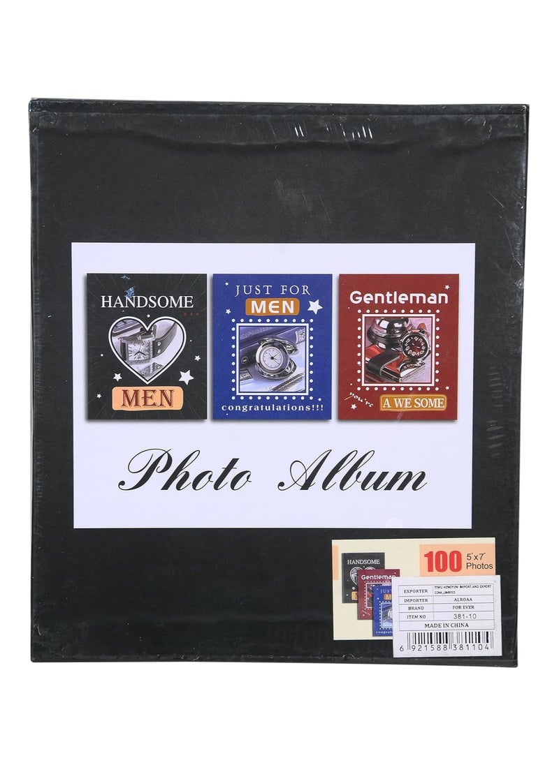 Generic Photo Album for Memories Keepsake Scrapbook (, 10X15 & 13X18) 100 PHOTO  - Image 3