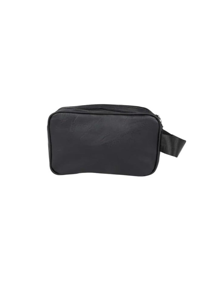 Jeep High-quality men's leather handbag, versatile design with ample space and organizational pockets - stylish for business and ideal for travel - black - Image 4