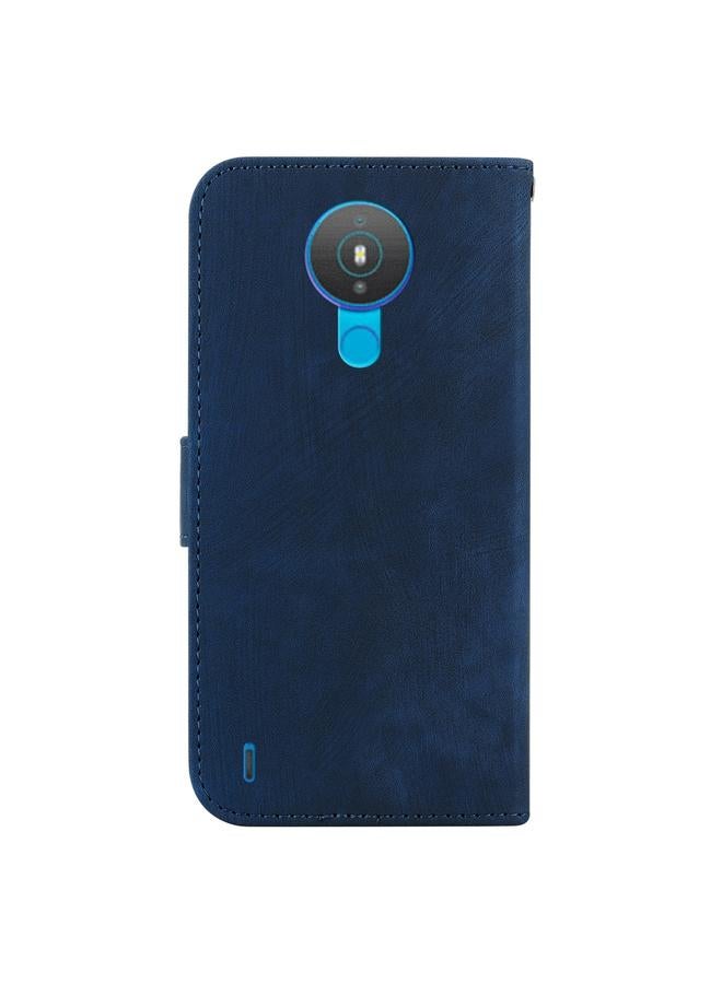 اس-توب جراب لهاتف Nokia 1.4 مصنوع من الجلد المنقوش بنقشة نمر صغير - Image 3