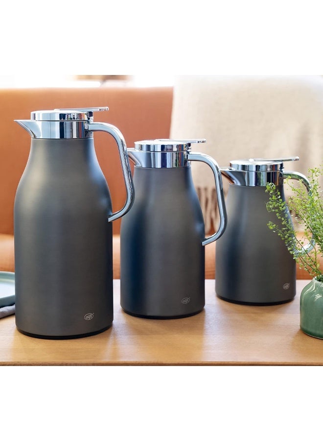 Alfi alfi Skyline 1.5 L, Cool Grey, Stainless Steel Vacuum jug  - Image 2
